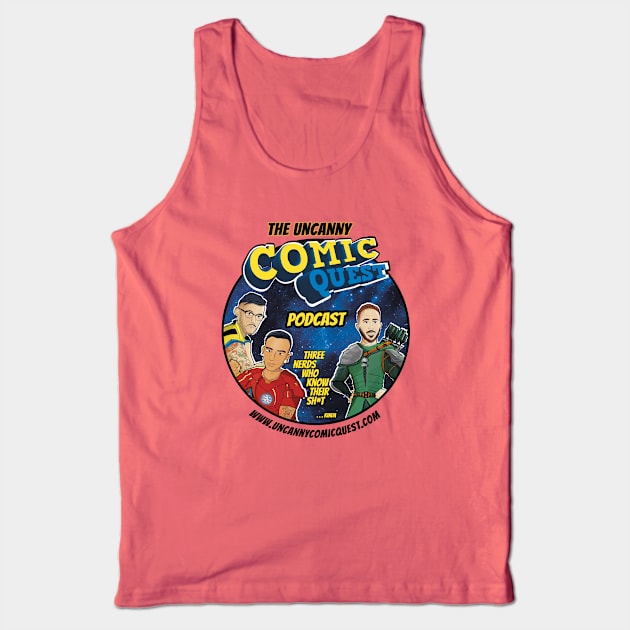 Three Nerds Who Know Their S**T Tank Top by UncannyComicQuest